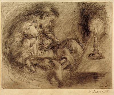 Mère et enfant - Clara Siewert