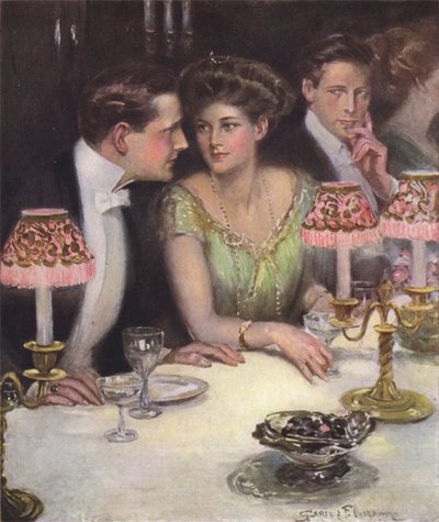 Les seuls deux au dîner - Clarence F. Underwood