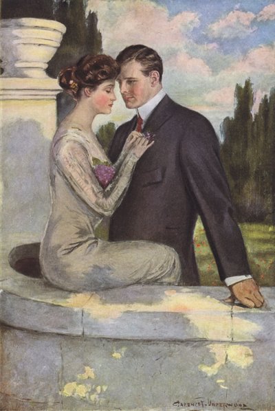 Violettes, pour la fidélité - Clarence F. Underwood