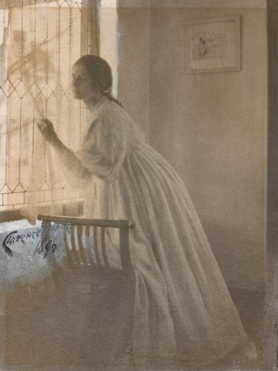À la fenêtre, 1896 - Clarence H. White