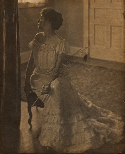 La plume de paon, vers 1902 - Clarence H. White