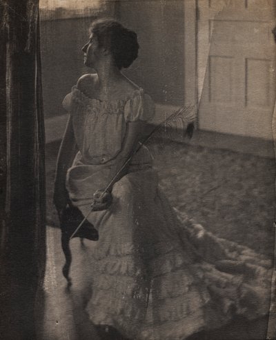 La Plume de paon, c. 1902 - Clarence H. White