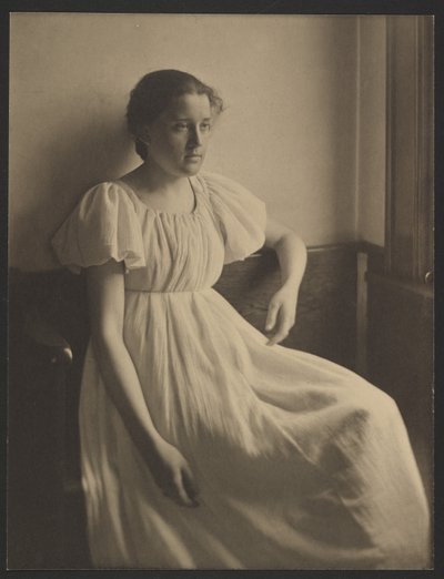 La robe blanche - Clarence H. White