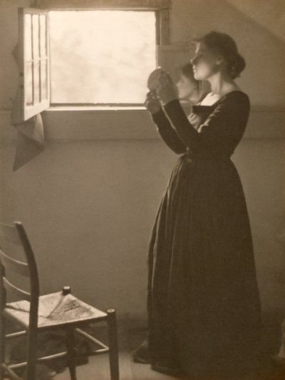 Fille avec un miroir, 1898 - Clarence Henry White