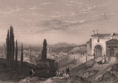 Vue panoramique de la ville de Vérone depuis l