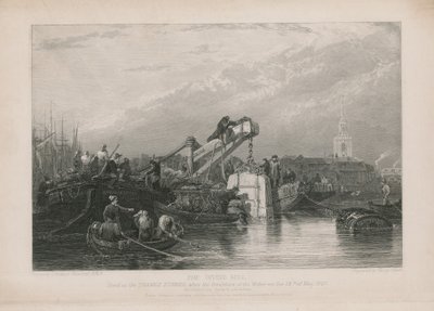 La cloche de plongée utilisée au tunnel de la Tamise - Clarkson Frederick Stanfield