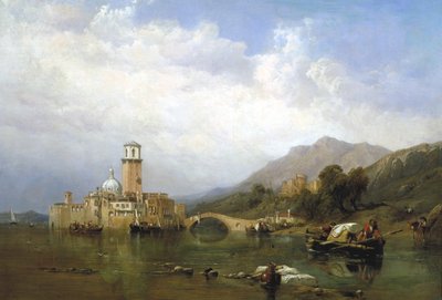 Dans le golfe de Venise, 1848 - Clarkson Stanfield