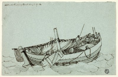 Bateau de pêche à Ostende - Clarkson Stanfield