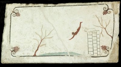 Le Plongeur. Tombe du Plongeur Tomba del Tuffatore, vers 470 av. J.-C. - Classical Antiquities