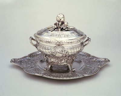 Soupière sur support - Claude Hyacinthe Nicolas Souchet