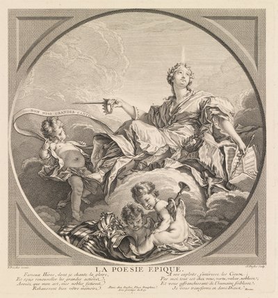 La poésie épique - Claude Agustin Duflos
