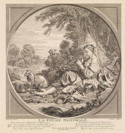 La poésie pastorale - Claude Agustin Duflos