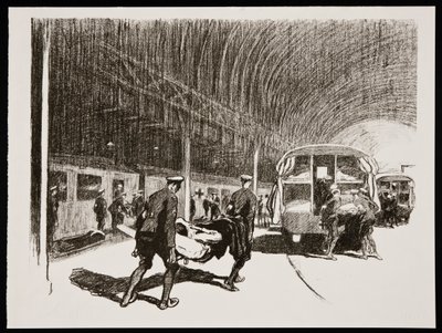 Débarquement en Angleterre, 1917 - Claude Allin Shepperson