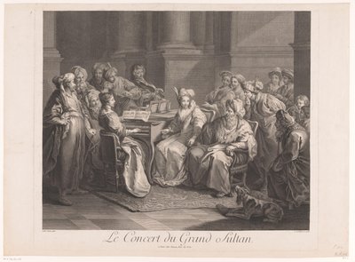 Concert pour le sultan - Claude Antoine Littret de Montigny