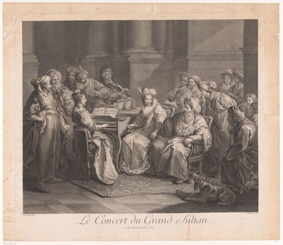 Le Concert du Grand Sultan - Claude Antoine Littret de Montigny