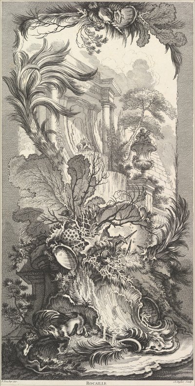 Jardin Rocaille - Claude Augustin Duflos