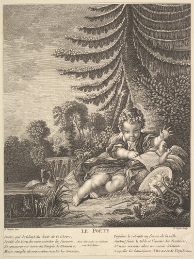 Le Poète - Claude Augustin Duflos