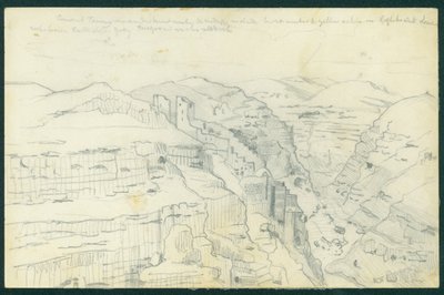Mar Saba, 1873 - Claude Conder