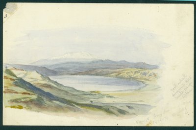 Mont Hermon et la mer de Galilée, 1874 - Claude Conder