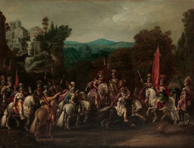 Le Départ des Amazones, années 1620 - Claude Deruet