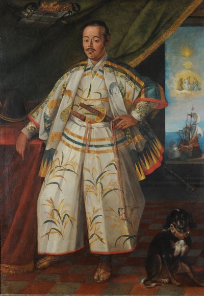 Portrait de Hasekura Rokuemon Tsunenaga - Claude Deruet