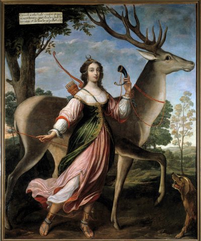 Portrait de Marie de Rohan - Montbazon, Duchesse de Luynes puis Chevreuse - Claude Deruet