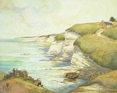 Falaises en Bretagne - Claude Emile Schuffenecker