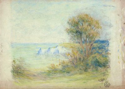 Falaises à Étretat - Claude Emile Schuffenecker