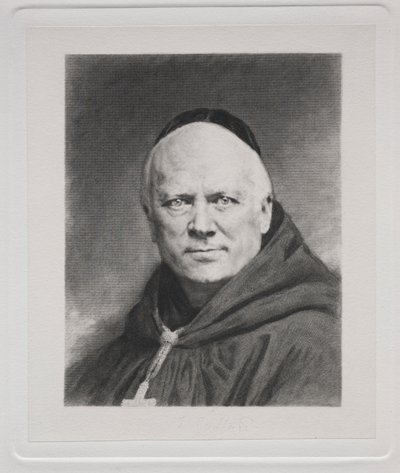 Dom Prosper Guéranger, Abbé de Solesmes - Claude Ferdinand Gaillard