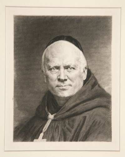 Dom Prosper Guéranger, abbé de Solesmes - Claude Ferdinand Gaillard