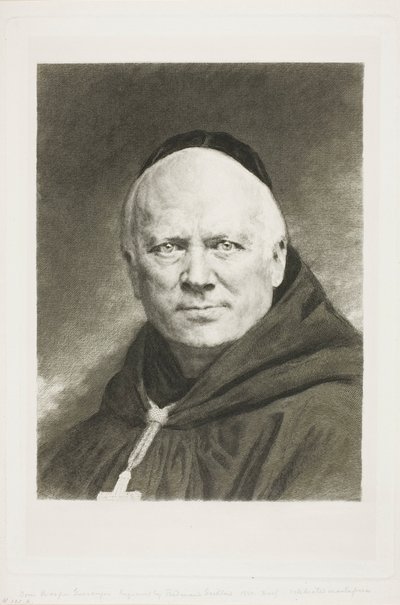 Dom Prosper Guéranger, abbé de Solesmes - Claude Ferdinand Gaillard