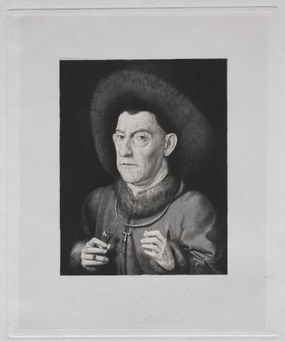 Homme avec un œillet - Claude Ferdinand Gaillard