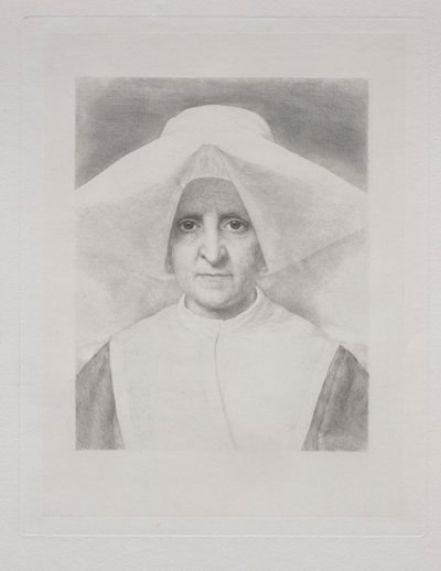 Sœur Rosalie, vue de face - Claude Ferdinand Gaillard