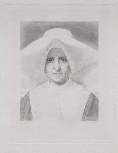 Sœur Rosalie, vue de face - Claude Ferdinand Gaillard