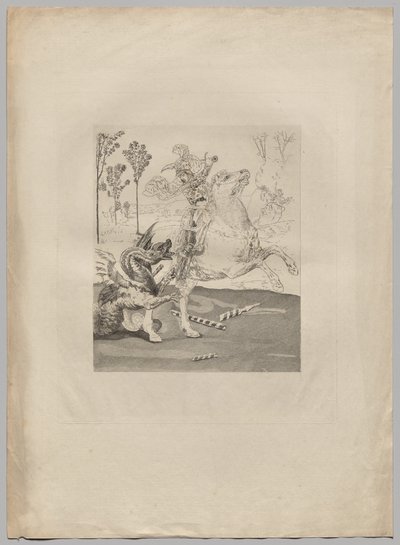 Saint-Georges et le dragon (1) - Claude Ferdinand Gaillard