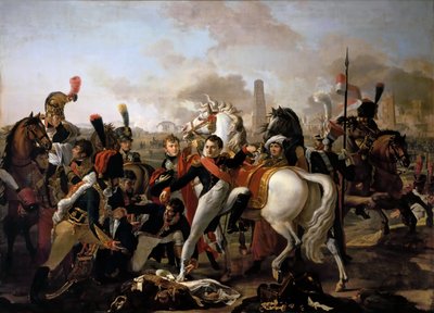 Napoléon blessé devant Ratisbonne, 23 avril 1809 - Claude Gautherot