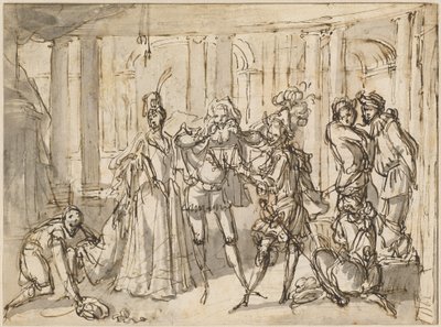 Une performance de la Commedia dell