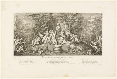 La fête de Diane - Claude Gillot