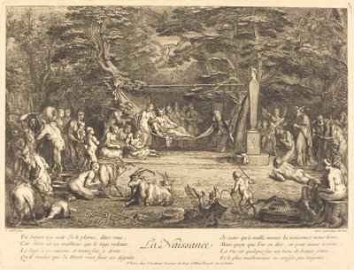 La Naissance - Claude Gillot