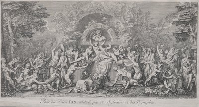 Les quatre festivals : Festival du dieu Pan - Claude Gillot