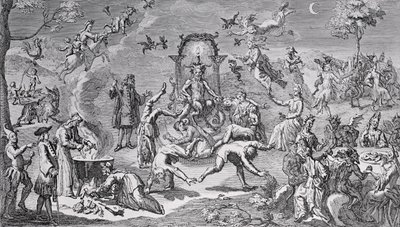 Le sabbat des sorcières - Claude Gillot