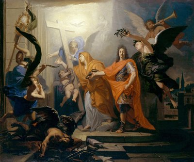 La Restauration de la religion catholique à Strasbourg, vers 1681 - Claude Guy Halle