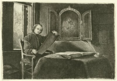 Portrait de Ponce-François Copette en Abraham Francen - Claude Henri Watelet