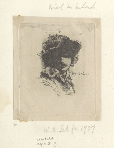 Autoportrait avec Saskia: seulement Rembrandt - Claude Henri Watelet
