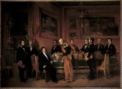 Conseil des ministres au Palais des Tuileries - Claude Jacquand
