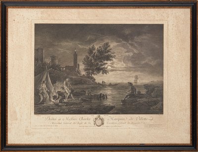 Gravures sur acier françaises - Claude Joseph (after) Vernet