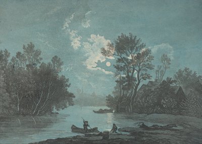 Pêcheurs au clair de lune, vers 1750-1800 - Claude Joseph Vernet