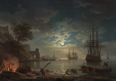 Clair de lune - Claude Joseph Vernet