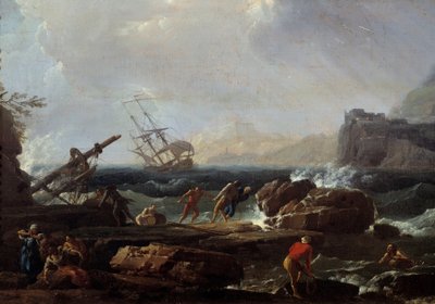 Scène de naufrage - Claude Joseph Vernet