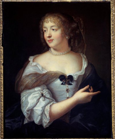 Portrait de la femme de lettres Marie de Rabutin Chantal, Marquise de Sévigné - Claude Lefebvre